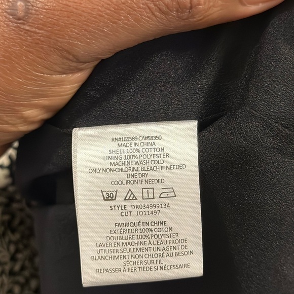 JOIE Adanson Long Sleeves Ruffle Trim Dress size 10 NWT - Picture 12 of 12